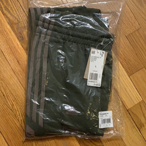 NWT Adidas YEEZY Calabasas Track Pant in Core/Mink, L - Picture 5 of 10